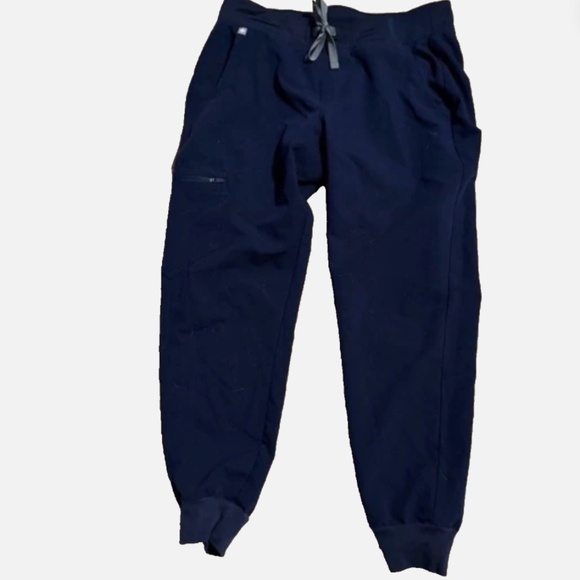 Figs Navy Blue Track Pants - Picture 3 of 7